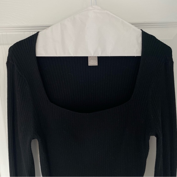 H&M square neck line long sleeve - Picture 2 of 4